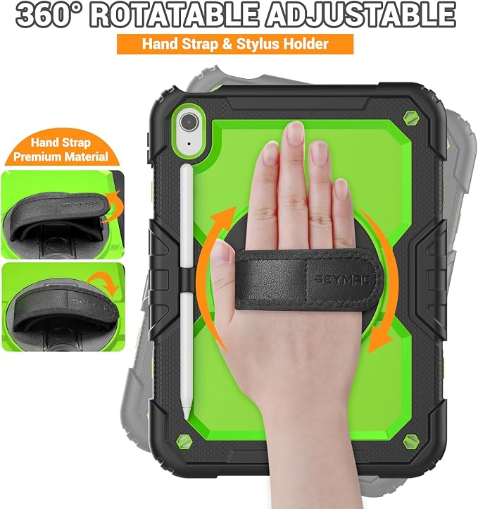 SEYMAC Case for iPad 11th/10th Generation 2025/2022, Sturdy Heavy Duty - Image 3