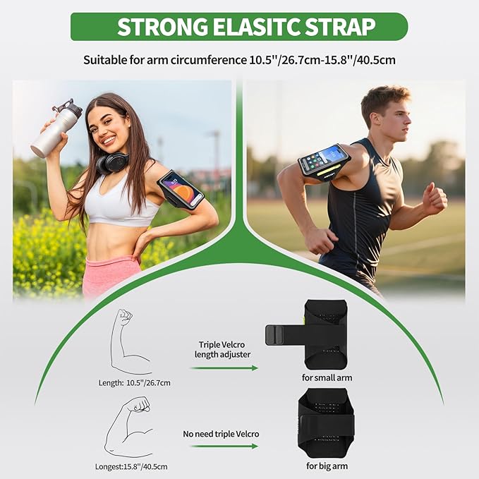 Running Armband with Earphone Bag - Image 5