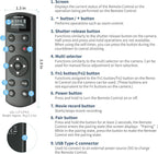 Rechargeable Shutter Release for Nikon AODELAN Wireless Camera Remote Control - Image 5