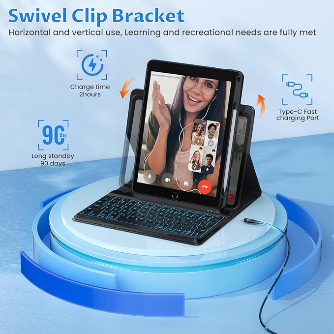 OYEEICE for iPad 9th Generation Case - Image 4