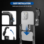 NEEWER 16 Pro Cage with Two Quick Release Side Handles, Phone Video Rig Kit - Image 2