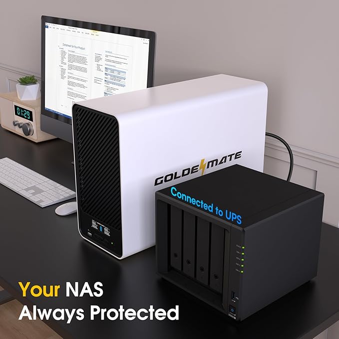 1500VA/1200W Lithium UPS Battery Backup and Surge Protector, Backup Battery - Image 3