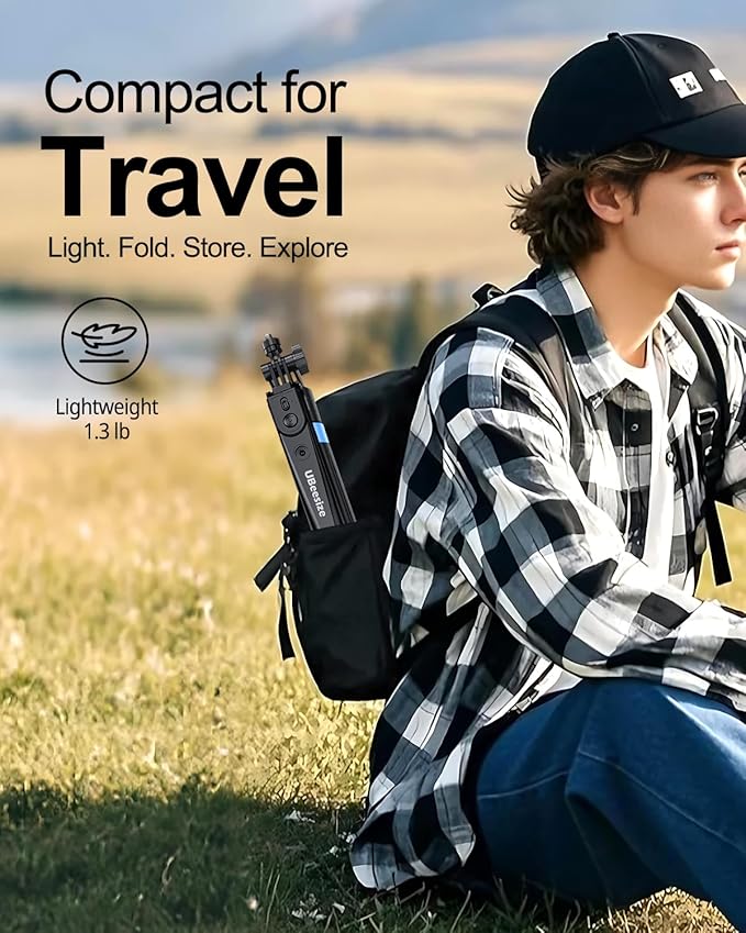 UBeesize 70'' Auto Face Tracking Tripod 360° Rotation - Image 7
