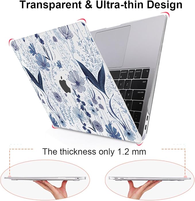 Compatible with 2018 2019 2020 2021 MacBook Air 13 inch Case M1 A2337 A2179 - Image 5