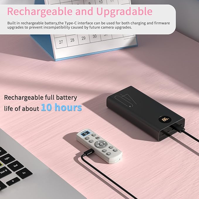 Rechargeable Shutter Release for Nikon AODELAN Wireless Camera Remote Control - Image 6