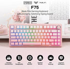 EPOMAKER X Aula F75 75% Wireless Gaming Keyboard, BT/2.4GHz/USB-C, Hot - Image 2