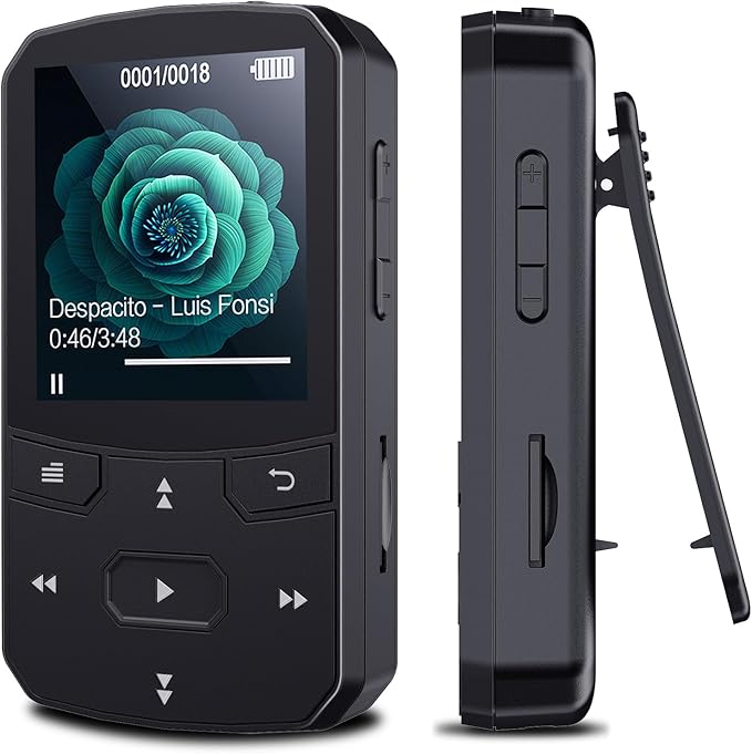 RUIZU 64GB Clip MP3 Player by RUIZU