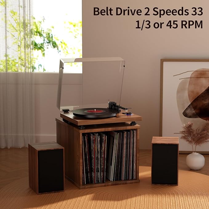 Bluetooth Turntable HiFi System - Image 8