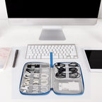 SELLYFELLY Travel Electronics Organizer Portable Cable Organizer Bag - Image 5