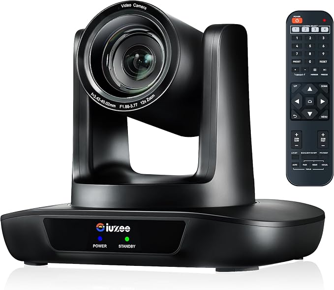 12X Optical Zoom Conference Room Camera USB3.0 HDMI PTZ Camera 1080P 60FPS by iuZee-US