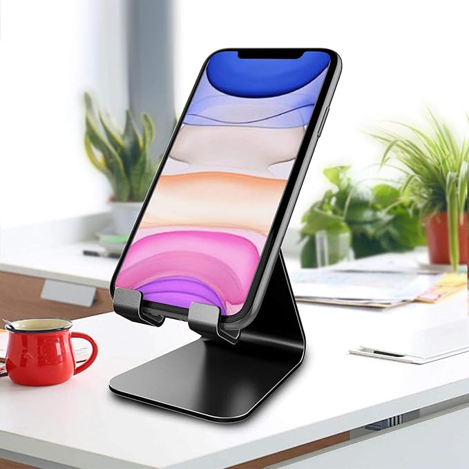 CreaDream Cell Phone Stand, Aluminum Desktop Stand Compatible - Image 3