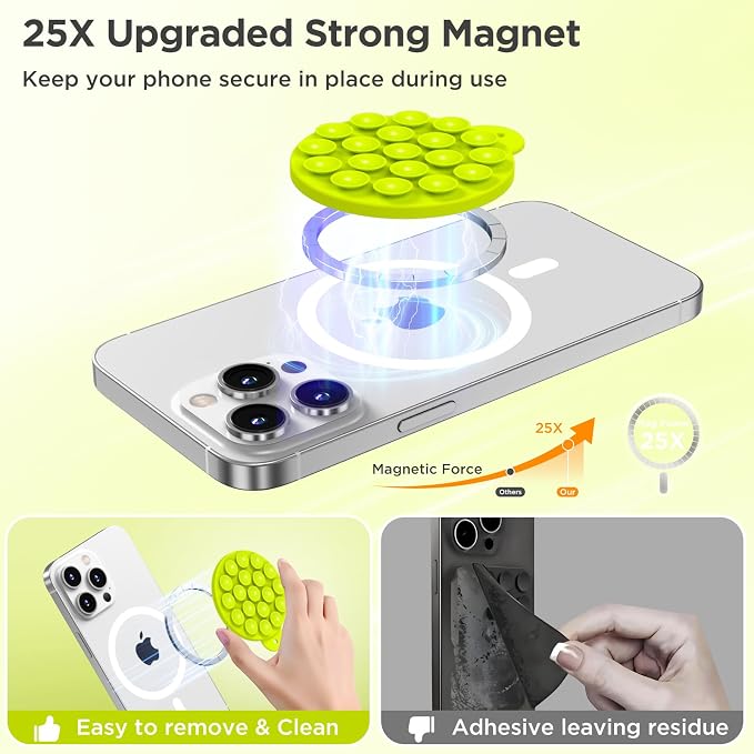 Magnetic Suction Cup Phone Mount - Image 5