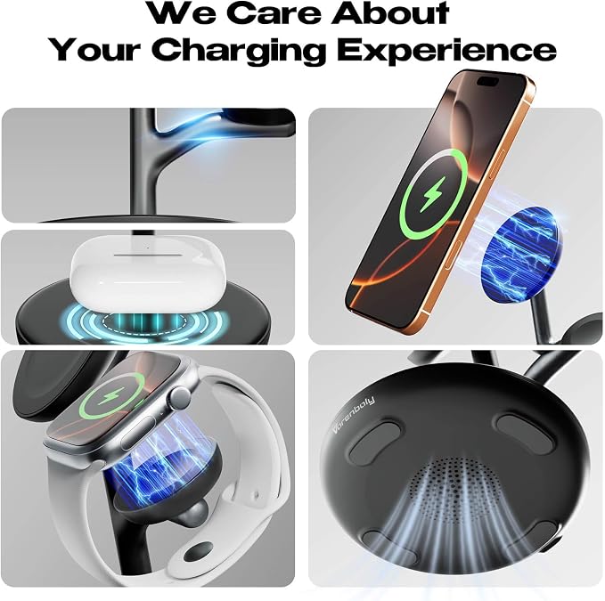 3 in 1 Wireless Charging Station - Image 6