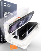 SMARTDEVIL 2 Pack for iPhone 16 Privacy Screen Protector, Military Grade by SmartDevil