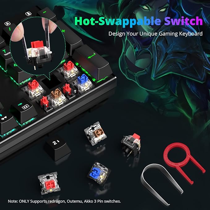 Redragon Mechanical Gaming Keyboard - Image 5