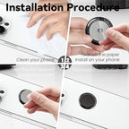 Metal Cell Phone Ring Holder Finger Ring Stand, 360 Degree Rotation Ring - Image 7