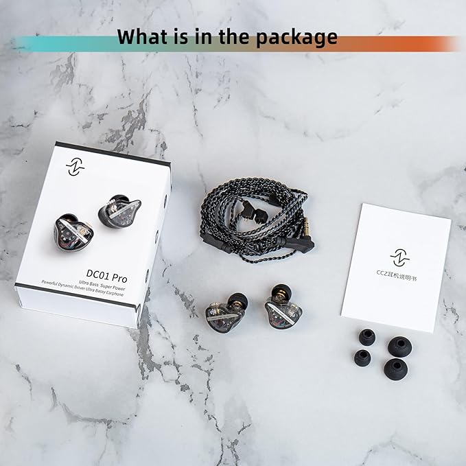 CCZ DC01 Pro Gaming Earbuds, Professional iems - Image 7