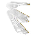 Cat6a Patch Cables 0.5ft Slim, Cat6 Ethernet Patch Cable Pure Copper, Flexible by 10Gsupxsel