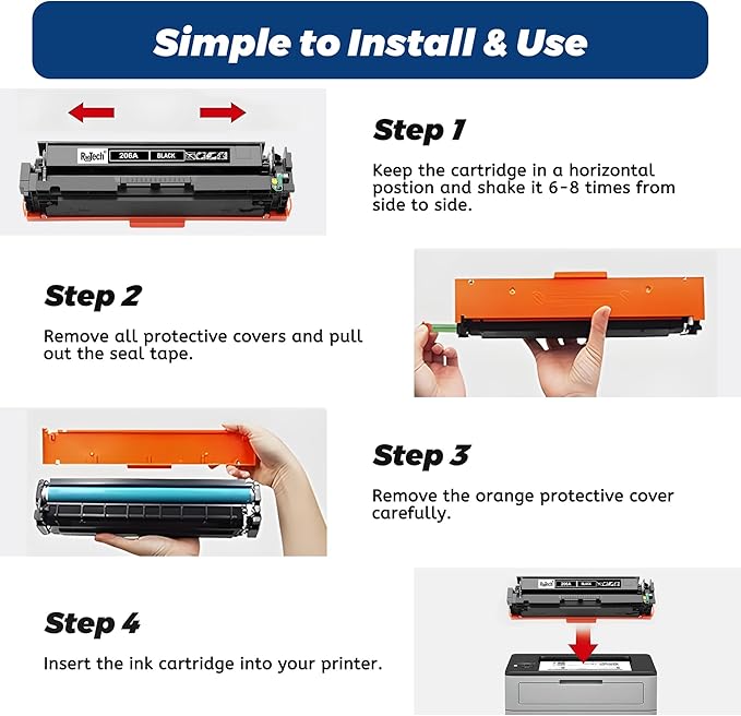 206A Black Toner Cartridge, - Image 8