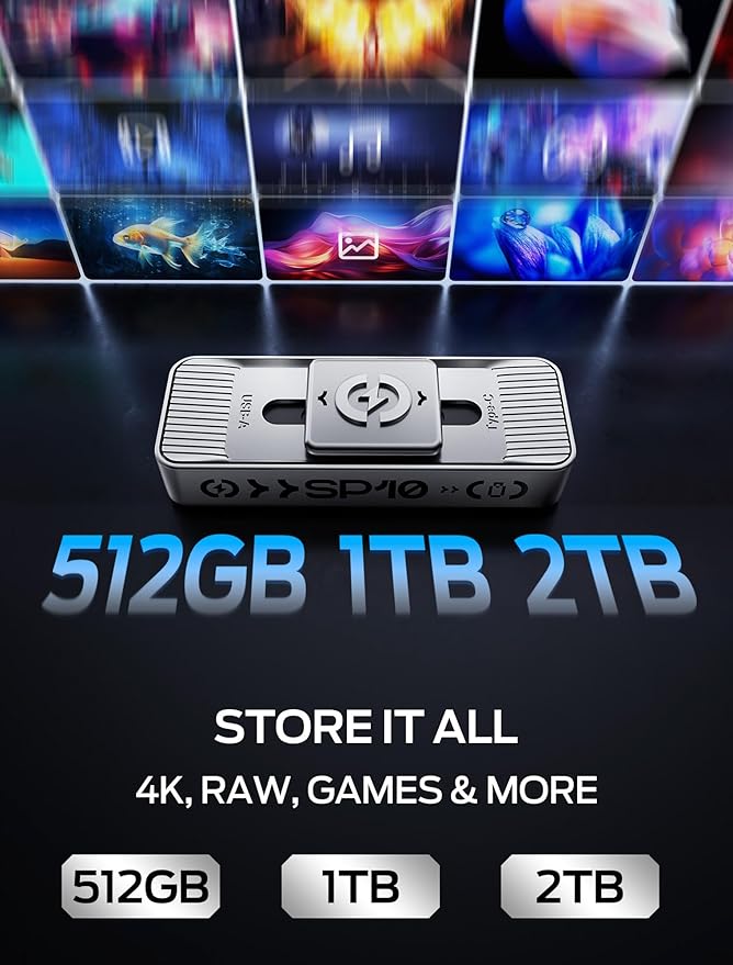 MOVE SPEED 512GB High-Speed 1050MB/s Read Pro Solid State Drives - Image 5