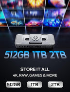 MOVE SPEED 512GB High-Speed 1050MB/s Read Pro Solid State Drives - Image 5