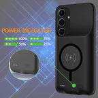 Battery Case for Galaxy S24 Plus, Slim Portable Protective Fast Charging Case - Image 4