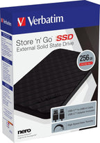 Verbatim 256GB Portable SSD External Hard Drive Store ‘n’ Go USB 3.2 Gen 1 - Image 6
