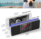 PRUNUS J-288 Portable Radio AM FM Radio - Image 2