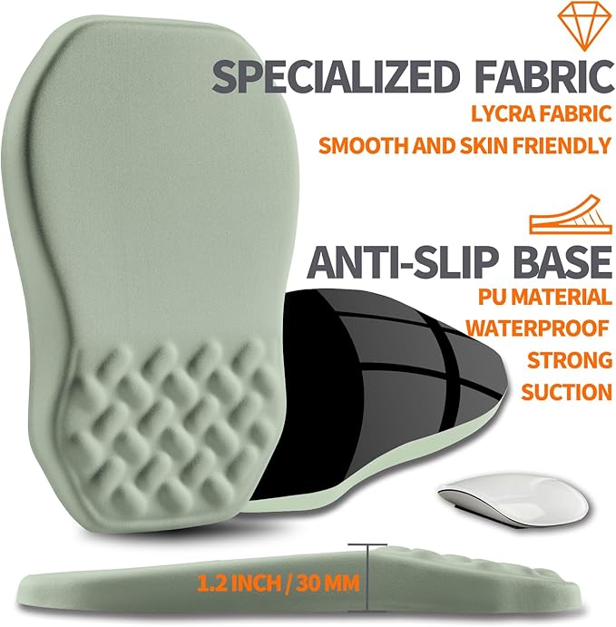 Ergonomic Slope Mouse Pad Wrist Support, Wrist Rest Mousepad - Image 6