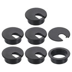 uxcell 6 Pcs 35mm Desk Grommet, Plastic Cable Hole Cover, Wire Cord Cable by uxcell