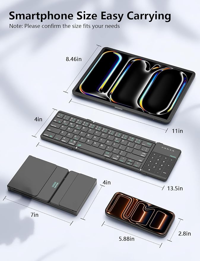 Nillkin Foldable Bluetooth Keyboard - Image 6