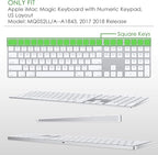 Allinside Ombre Gray Cover for Apple iMac Magic Wireless Keyboard - Image 2