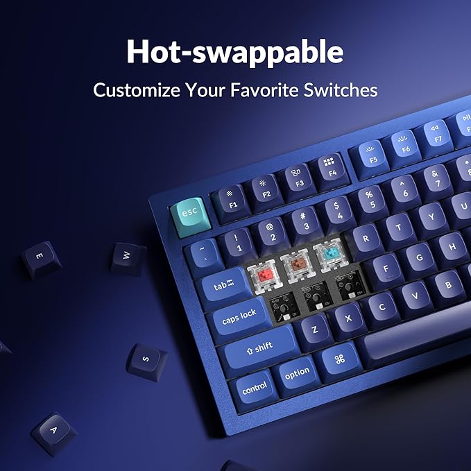 Keychron Q3 Wired Custom Mechanical Keyboard Knob Version, TKL Tenkeyless - Image 2