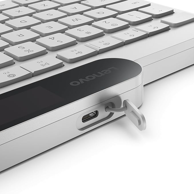 Lenovo 800 Self-Charging Bluetooth Keyboard, Uses Ambient Light - Image 14