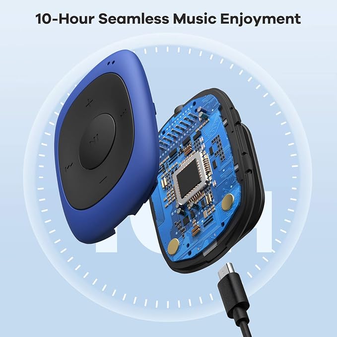 AGPTEK G02 8GB Clip MP3 Player - Image 7