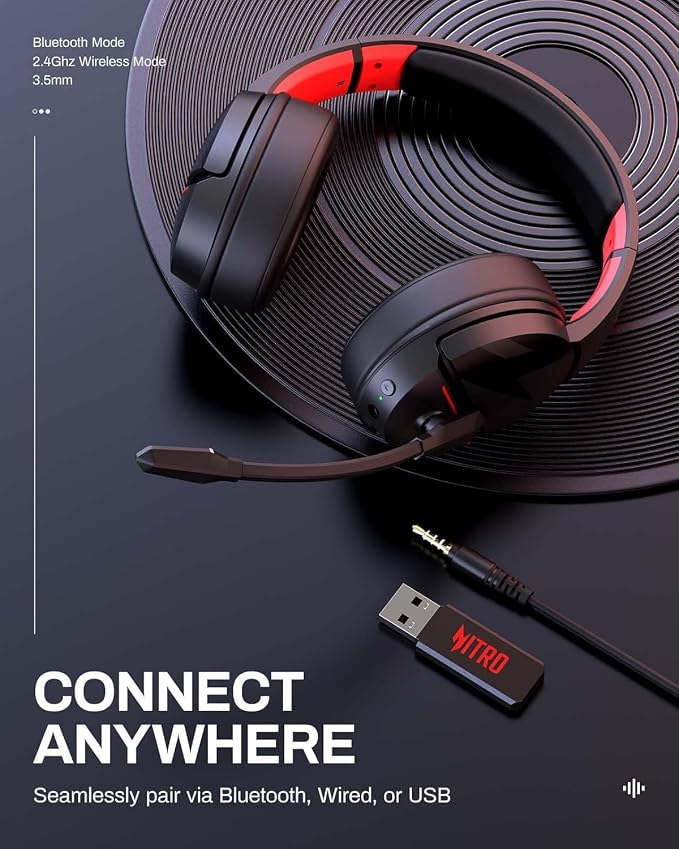 acer Wireless Gaming Headset, PS5 Headset - Image 6