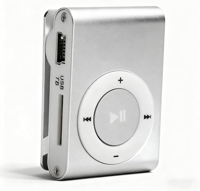Sport MP3 Players with Clip, Portable Music Player, Screenless MP3 Players by YosooHealthGear