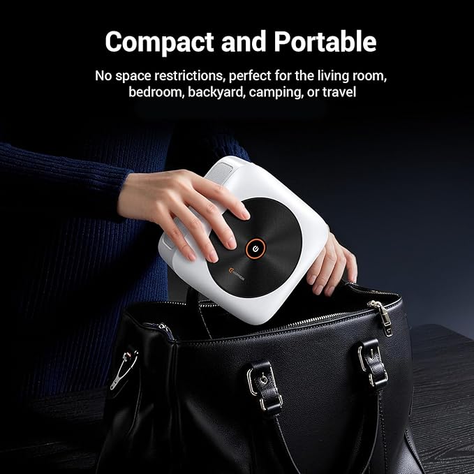 HAPPRUN 1500 ANSI Lumens Outdoor Projector - Image 8