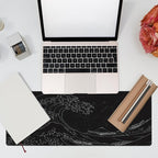 Desk Mat, Japanese Sea Wave Large Gaming Mouse Pad - Image 7