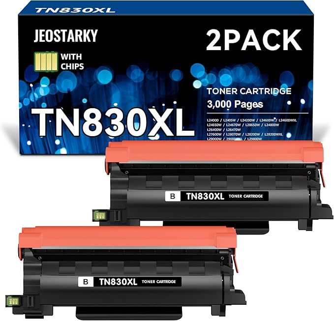Compatible TN830XL Toner Replacement by Jeostarky