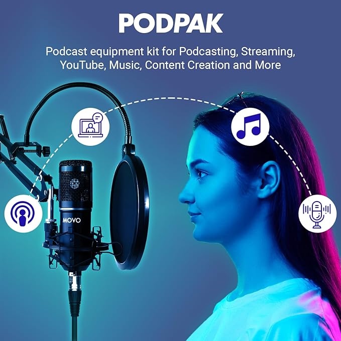 Movo PodPak Podcast Equipment Bundle - Image 2
