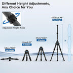 SIRUI Lightweight Carbon Fiber Mini Travel Tripod - Image 3