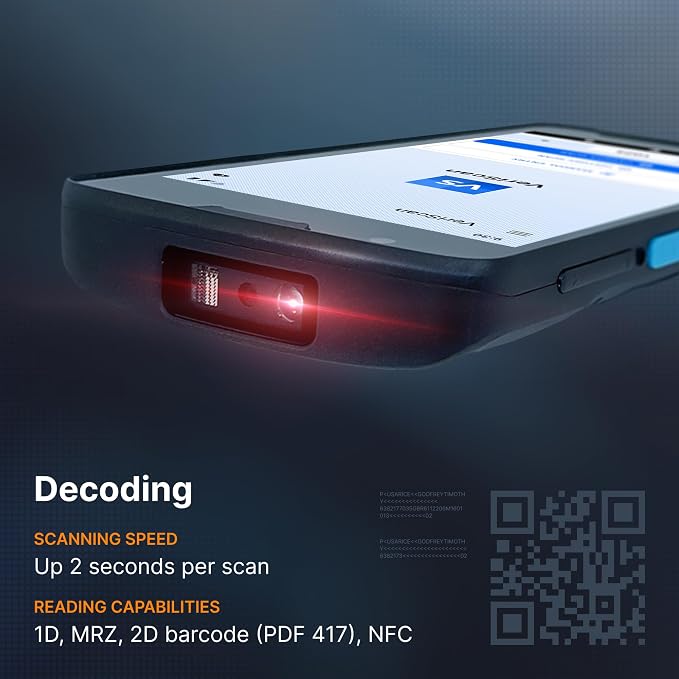 Unitech EA660 ID Passport Scanner – Touchless Handheld Scanning Solution - Image 6