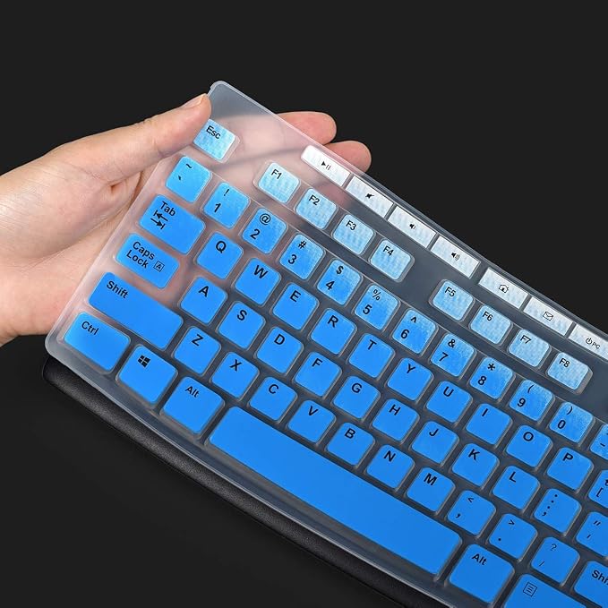 Keyboard Cover for Logitech MK295 MK370 MK270 K270 MK260 Keyboard, MK370 MK295 - Image 2