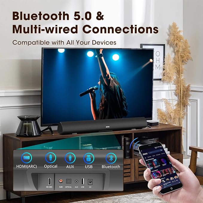 BESTISAN Soundbar, TV Sound Bar - Image 4