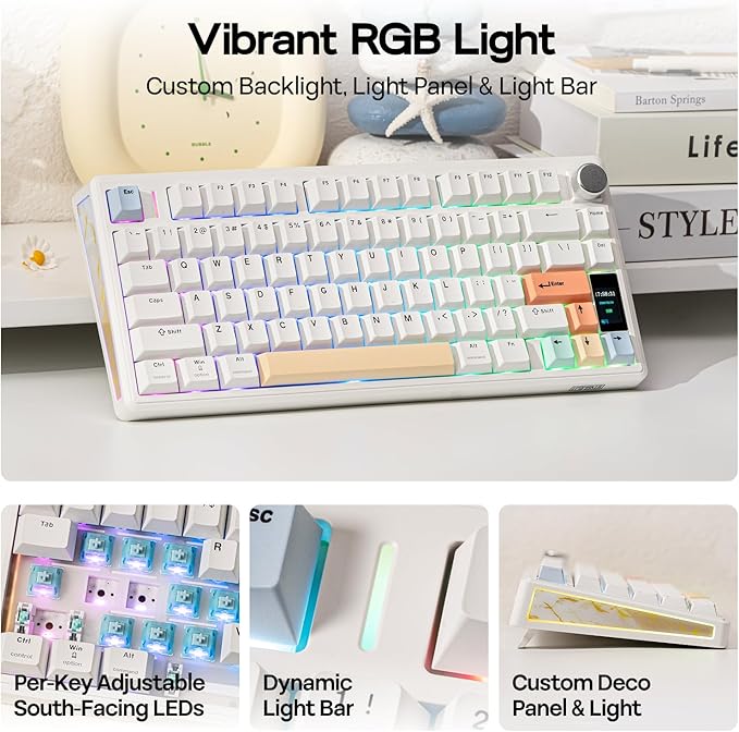 EPOMAKER TH80 V2 PRO Wireless Gaming Keyboard - Image 4