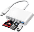 USB C SD Card Reader USB-C to SD MicroSD XD Picture MS Memory Stick Compact by Oyuiasle