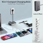 USB C Charger Block 10 Ports, 450W USB Charging Station - Image 3