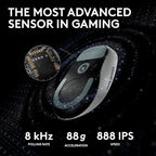 Logitech G PRO X SUPERLIGHT 2 Wireless Gaming Mouse, 60g Pro-Grade - Image 4