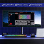 Redragon K522 60% Wired RGB Membrane Gaming Keyboard, Compact 61 Keys Linear - Image 7